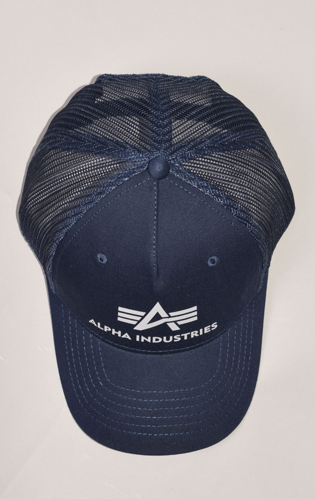 Бейсболка ALPHA INDUSTRIES BASIC TRUCKER CAP rep. blue 