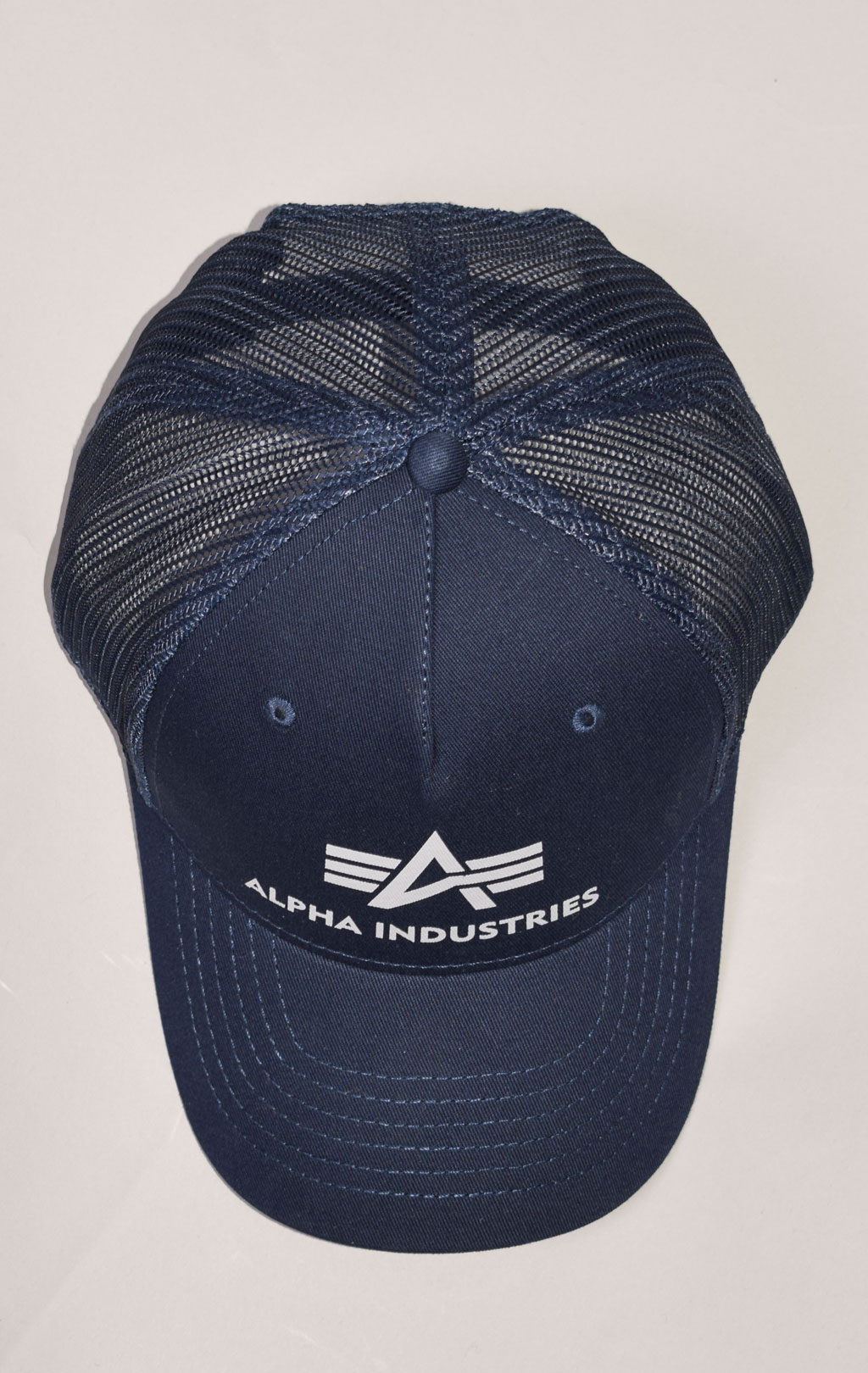 Бейсболка ALPHA INDUSTRIES BASIC TRUCKER CAP rep. blue, купить в  Интернет-магазине