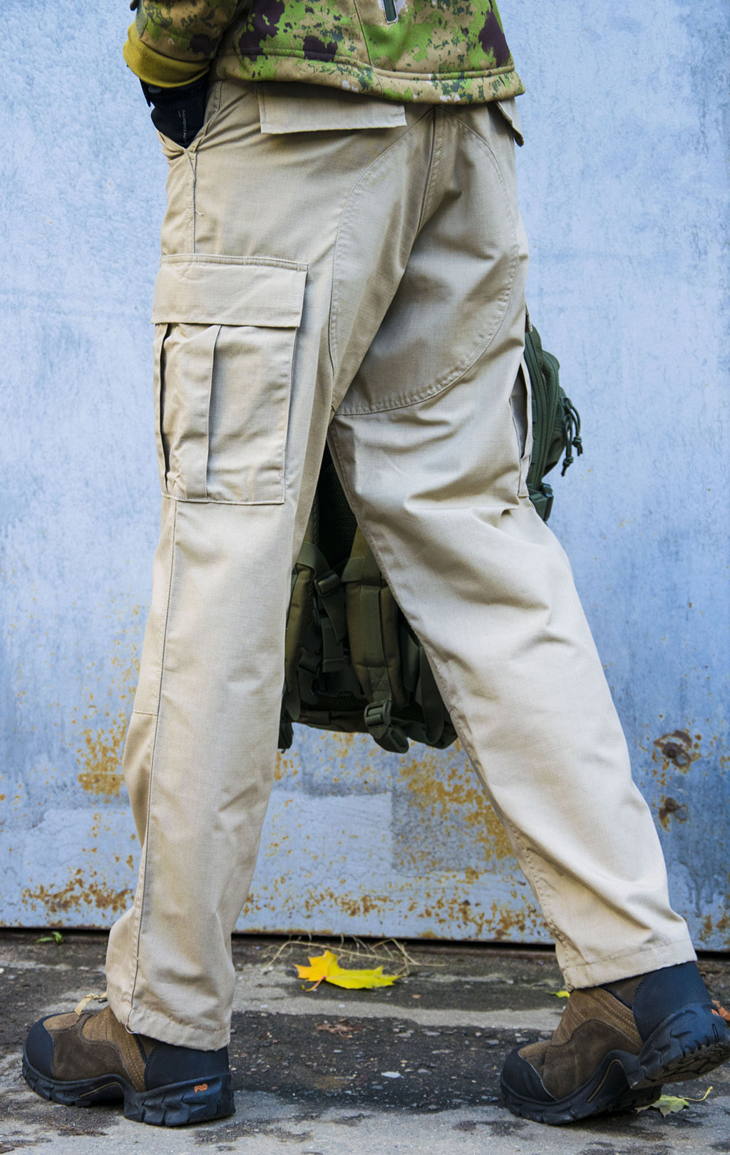 Брюки полевые Tru-Spec BDU big size хлопок35%/полиэстер65% Rip-Stop ZIPP FLY khaki 