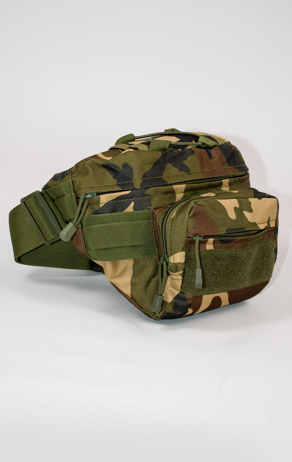 Сумка поясная SABADO 25x8x8 camo woodland b-7048 