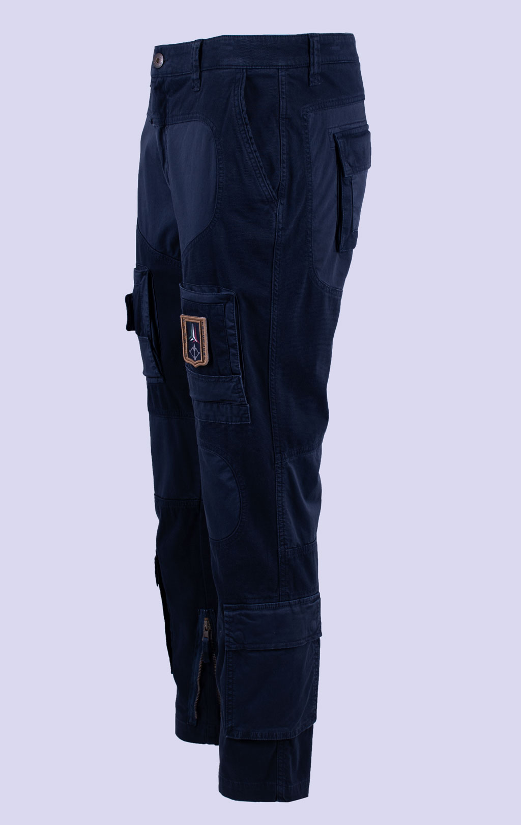 Брюки-карго AERONAUTICA MILITARE ANTI-G плотные FW 26/27/AL blue navy (PA 1664) 