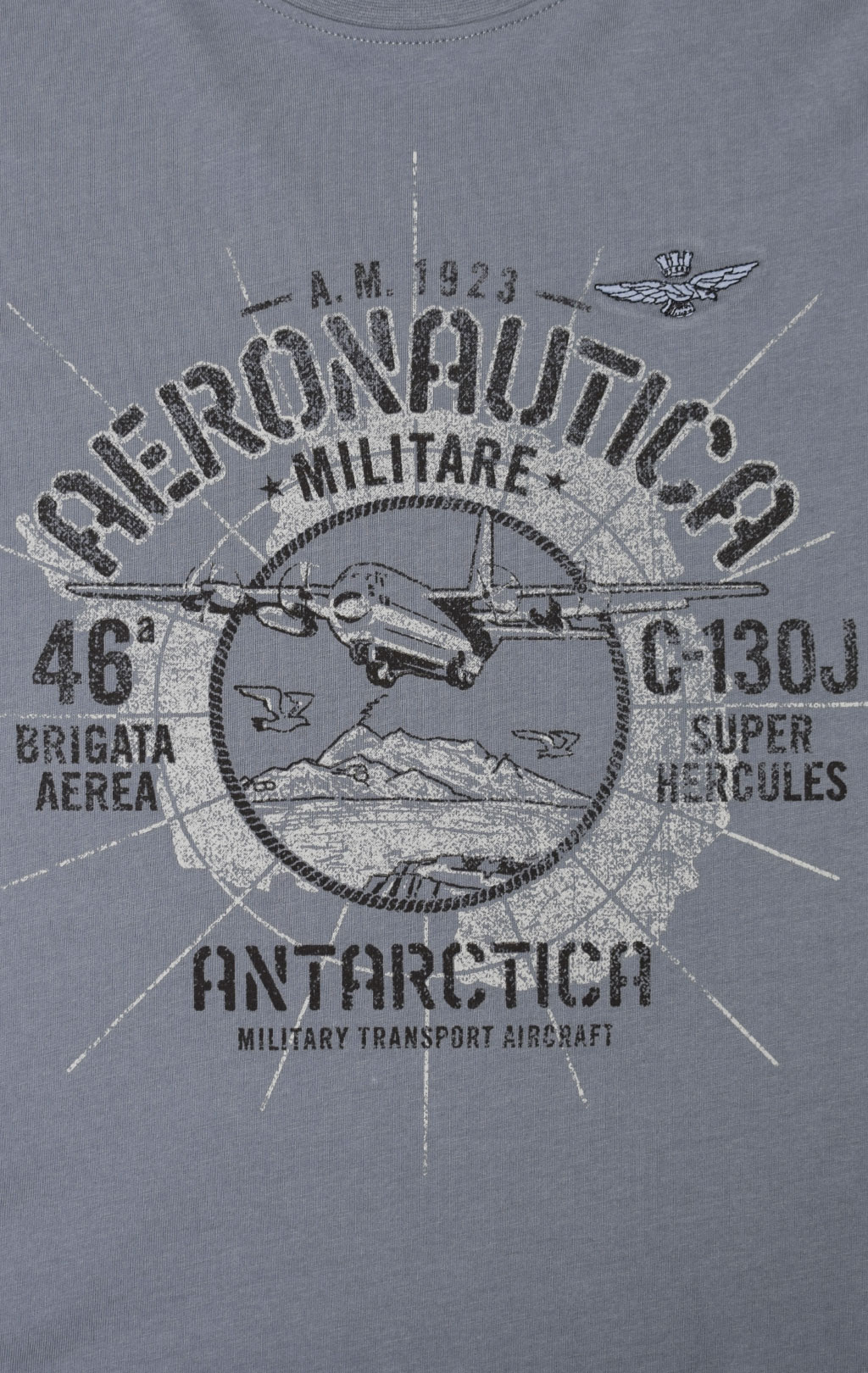 Футболка AERONAUTICA MILITARE ANTARCTICA FW 23/24/BD avio (TS 2136) 