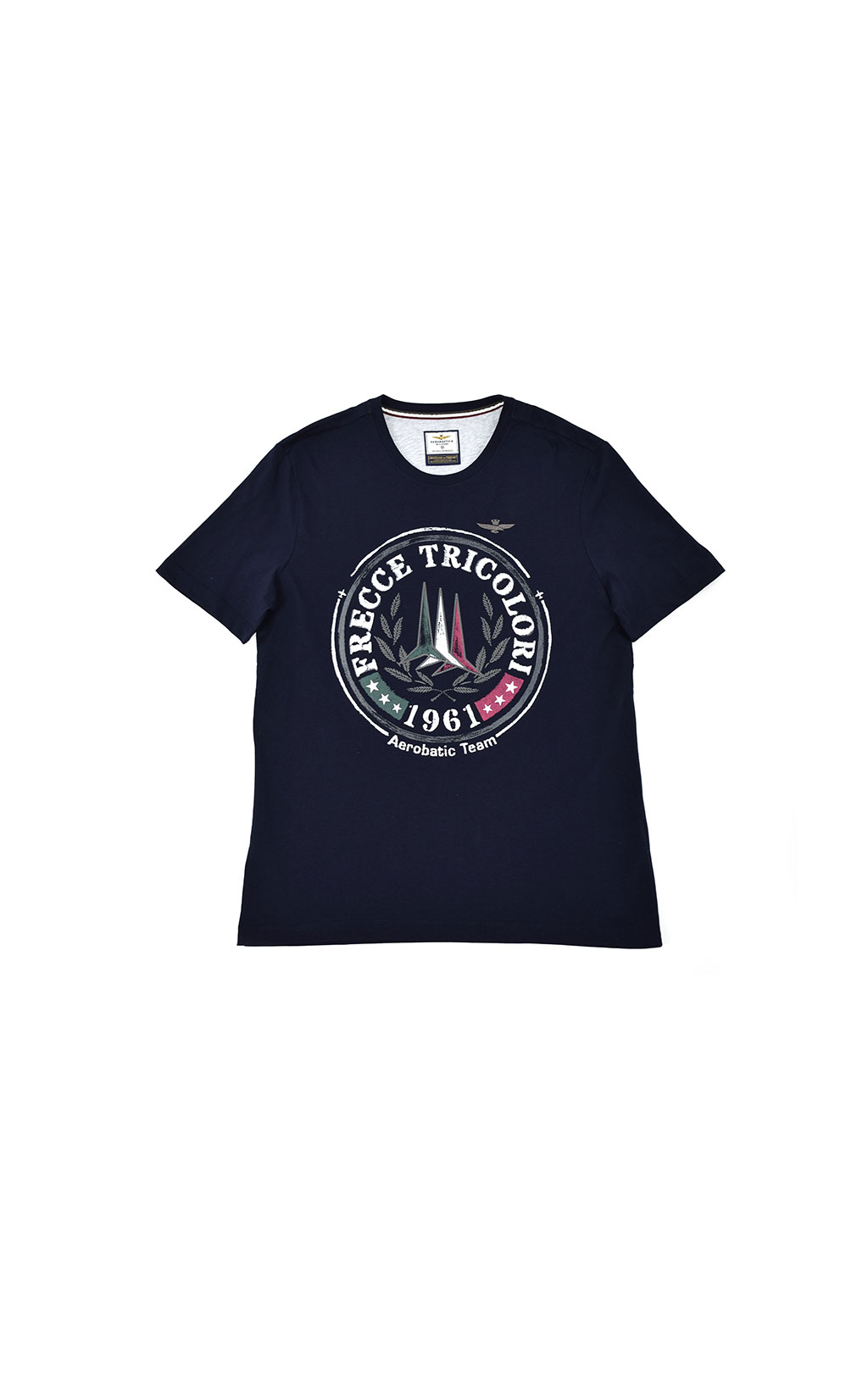 Футболка AERONAUTICA MILITARE SS 21/TR blue black (TS 1856) 