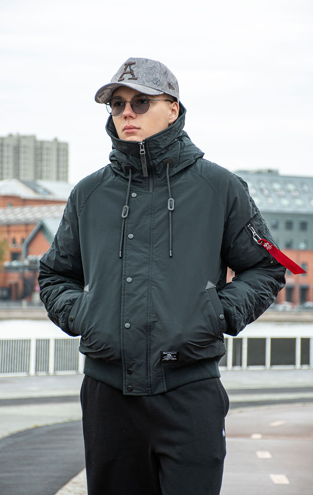 Аляска ALPHA INDUSTRIES N-2B ALTITUDE FW 25/26 black 