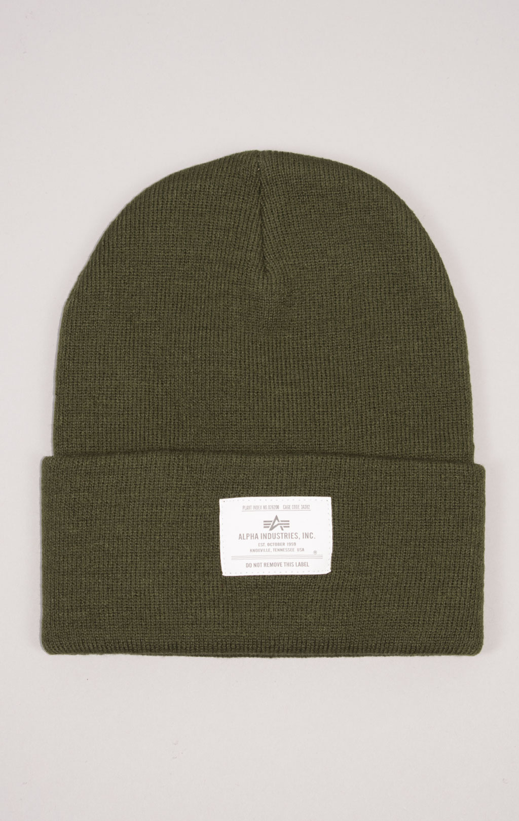 Шапка ALPHA INDUSTRIES ESSENTIAL BEANIE FW 23/24 olive 