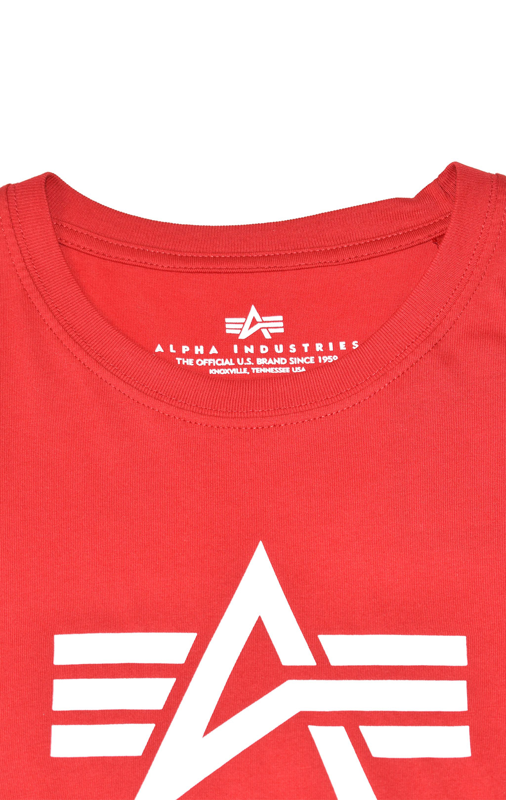 Детская футболка ALPHA INDUSTRIES BASIC T speed red 