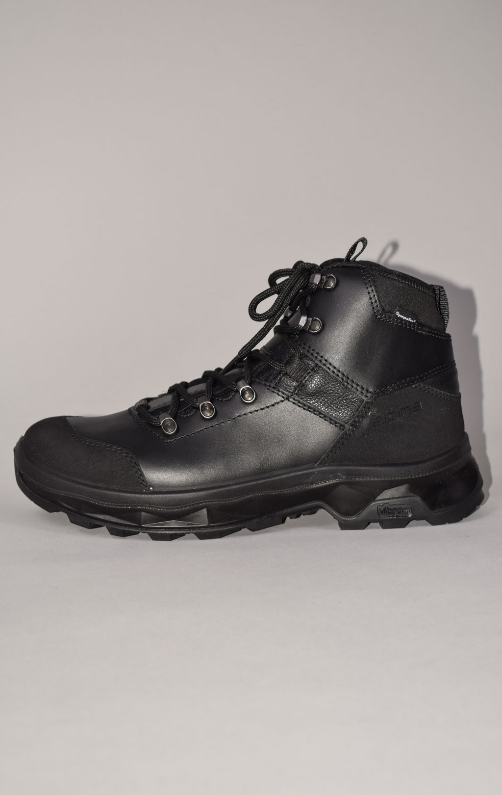 Ботинки- треккинговые ALPINA Gore-Tex (Sympatex) THOR MID black 