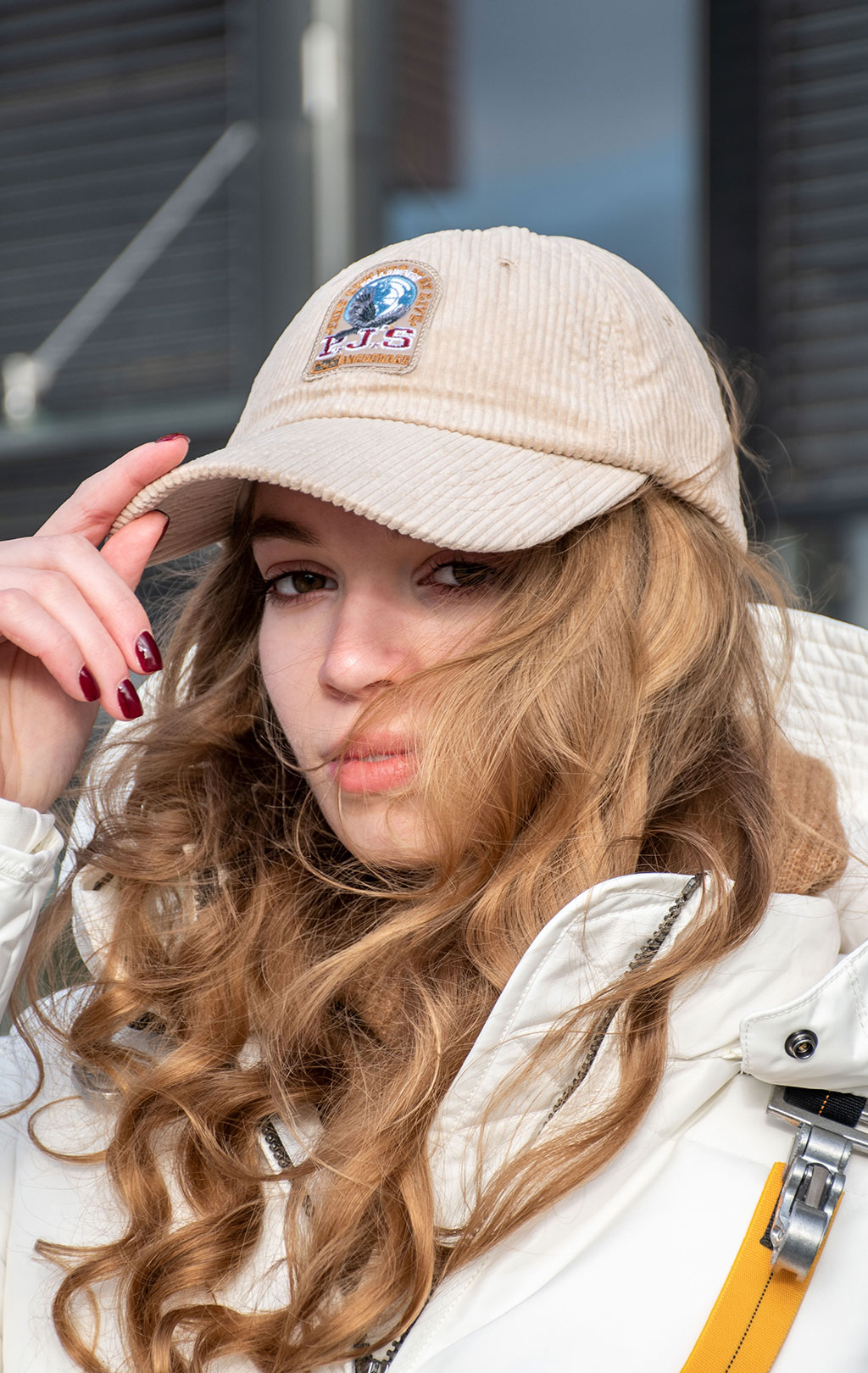 Бейсболка PARAJUMPERS CORDUROY CAP вельвет/флис FW 24/25 sun kissed 