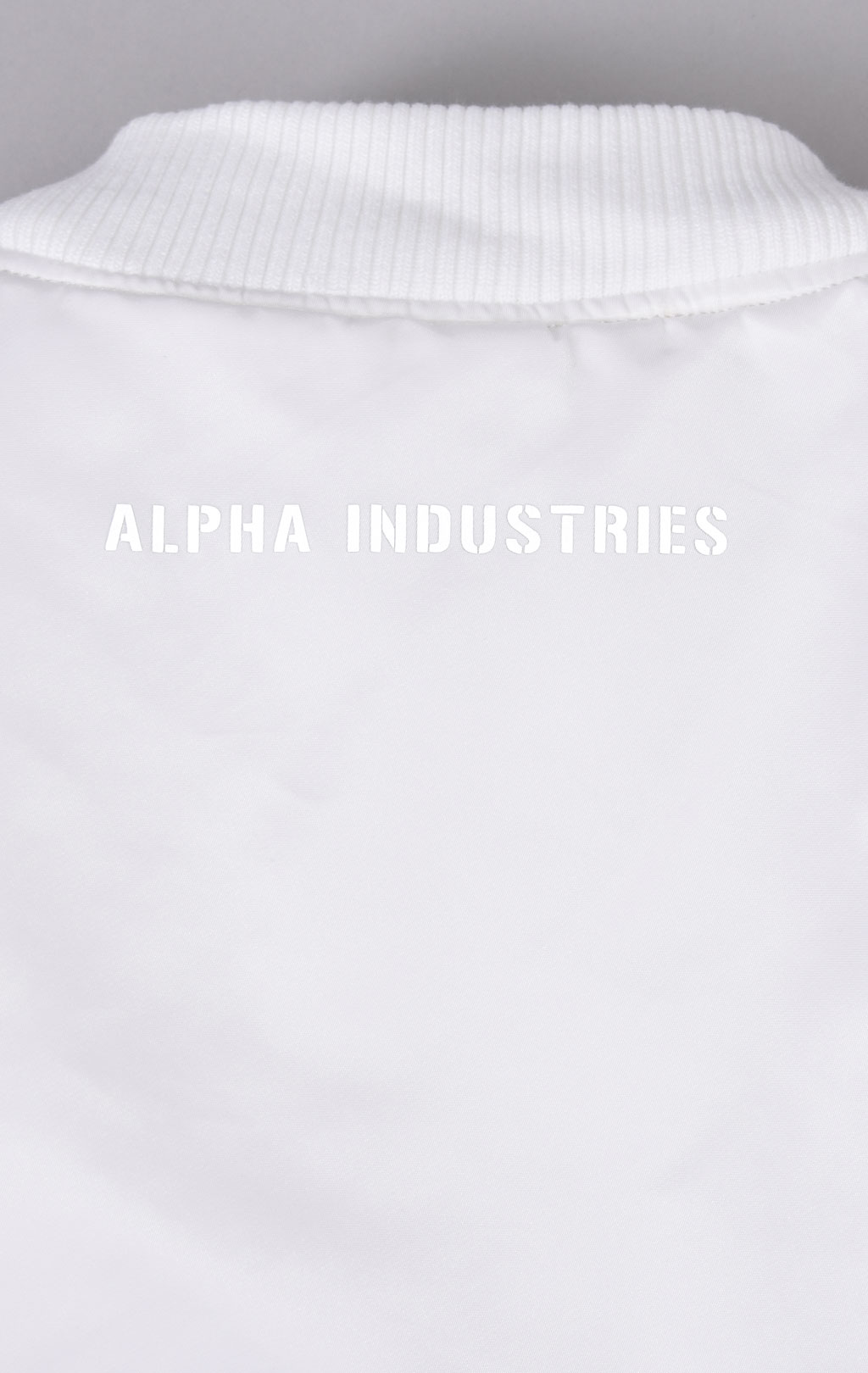 Куртка-бомбер лётная ALPHA INDUSTRIES D-Tec SE MA-1 white/reflective 