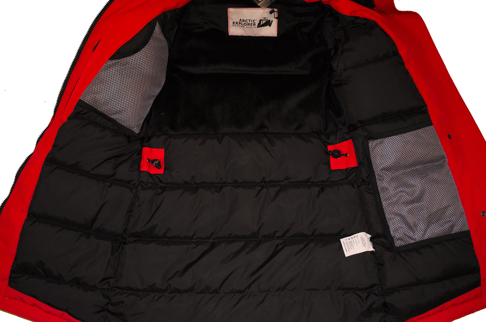 Женский пуховик ARCTIC EXPLORER UMI red 