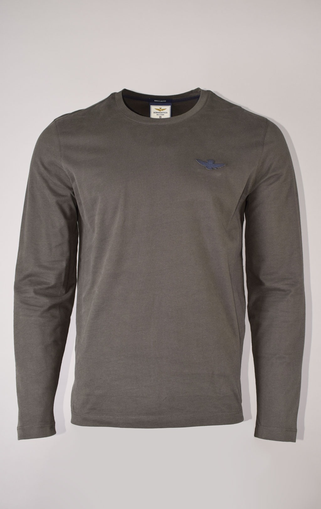 Лонгслив AERONAUTICA MILITARE FW 23/24/TR brown (TS 2141)