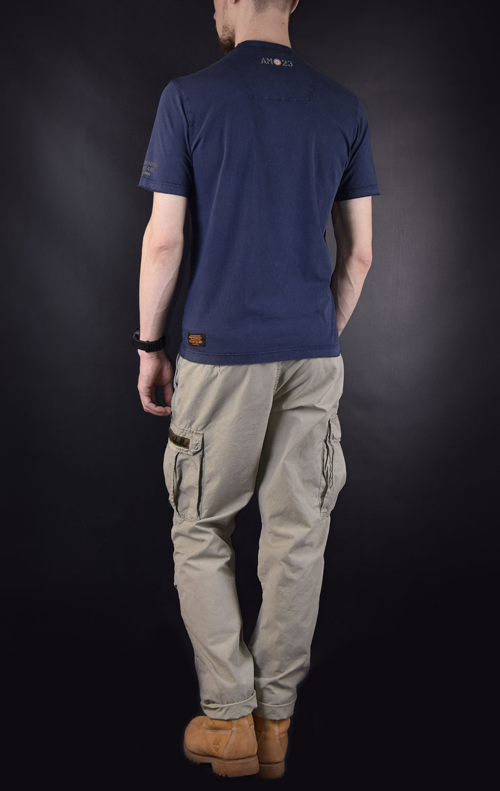 Футболка AERONAUTICA MILITARE SS19 blue aperto (TS 1601) 