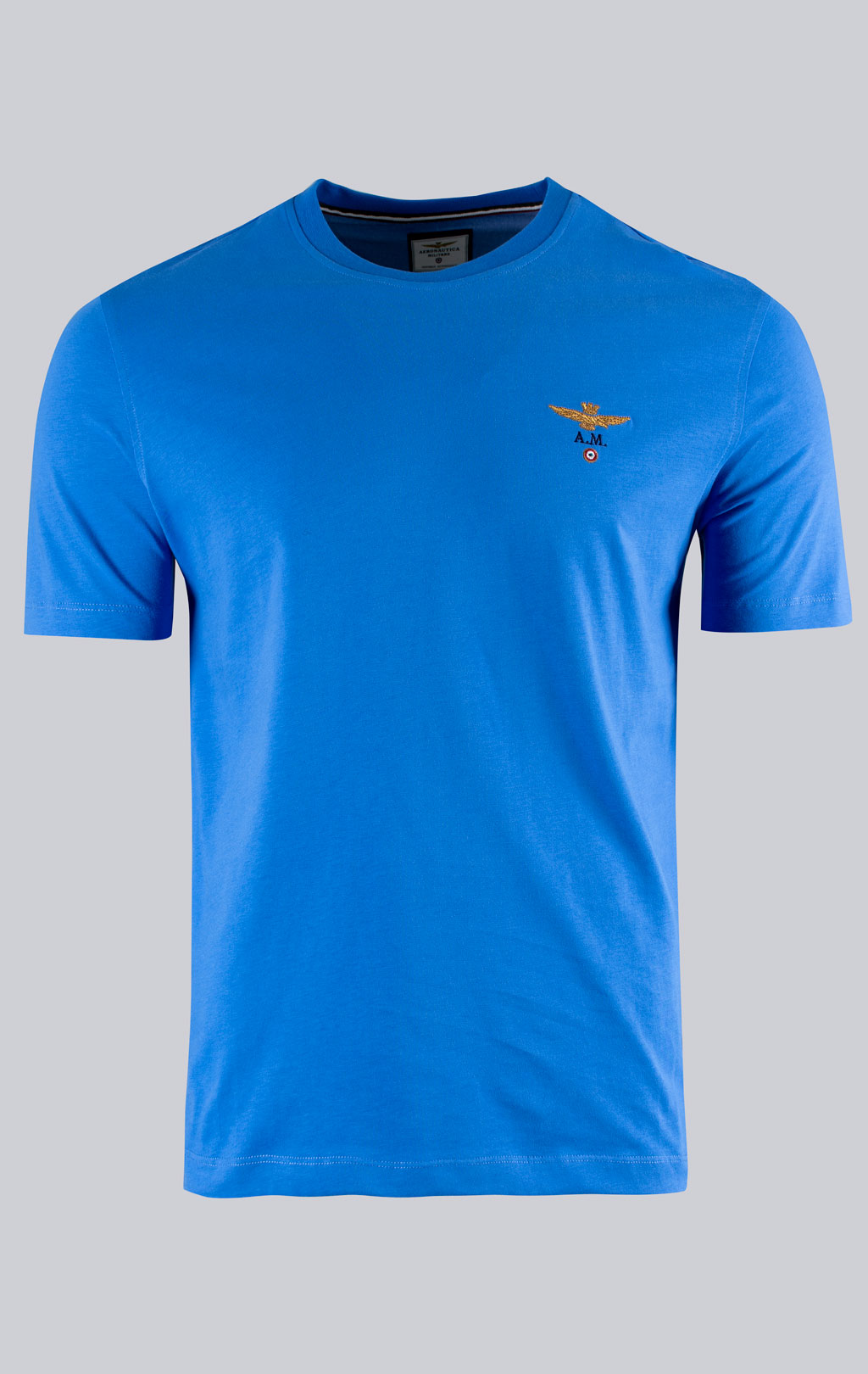 Футболка AERONAUTICA MILITARE SS 26/TR sonic blue (TS 1580) 