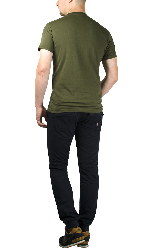 Футболка ALPHA INDUSTRIES 3D T dark green 