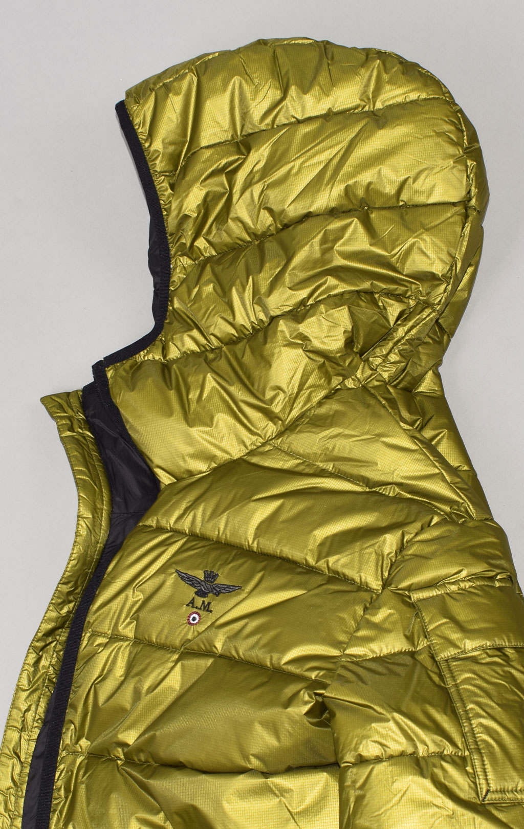 Куртка-пуховик AERONAUTICA MILITARE FW 21/22 m/CN cedro (AB 1967) 