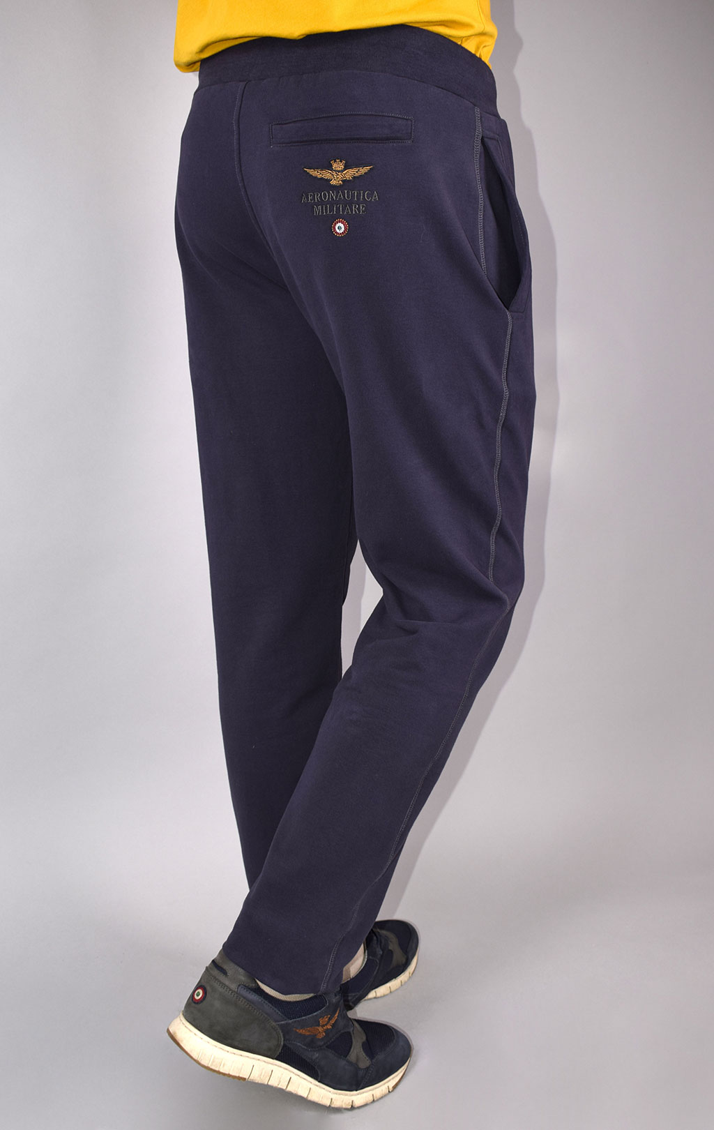 Брюки спортивные AERONAUTICA MILITARE FW 19/20 blue navy (PF 690) Брюки спортивные AERONAUTICA MILITARE FW 19/20 blue navy (PF 690)