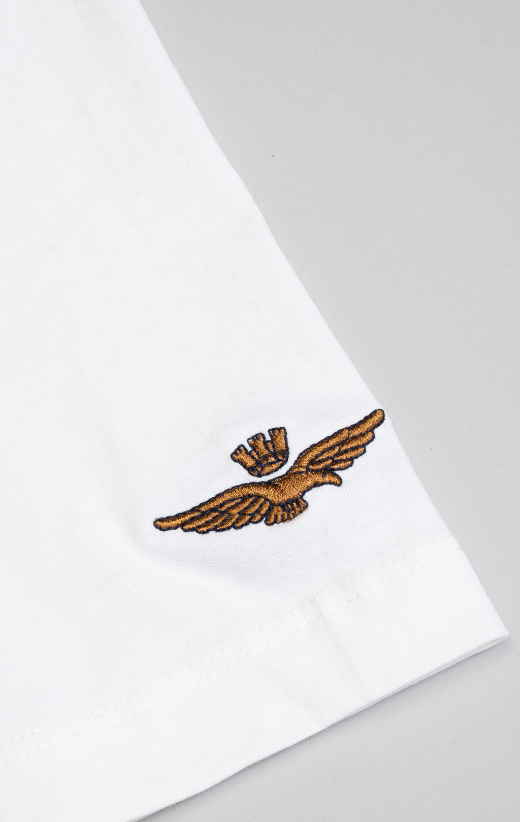 Футболка AERONAUTICA MILITARE FW 26/27/BD off white (TS 2589) 