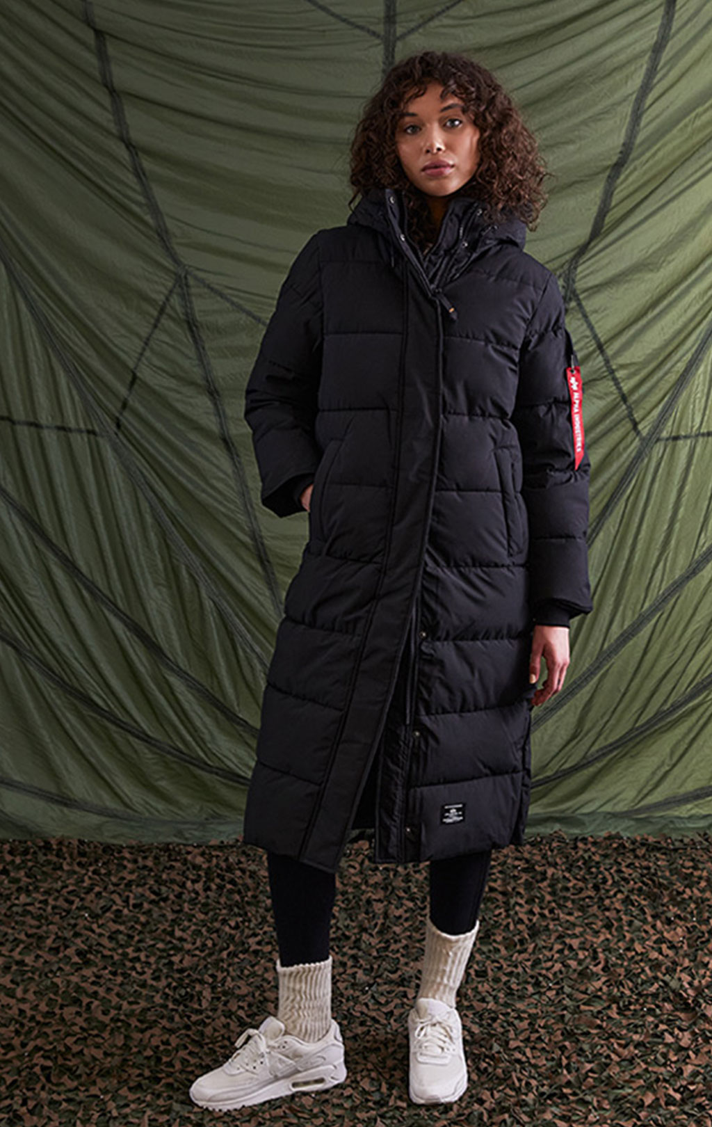 Женская куртка-парка ALPHA INDUSTRIES SIERRA GEN-II PARKA FW 23/24 m black 