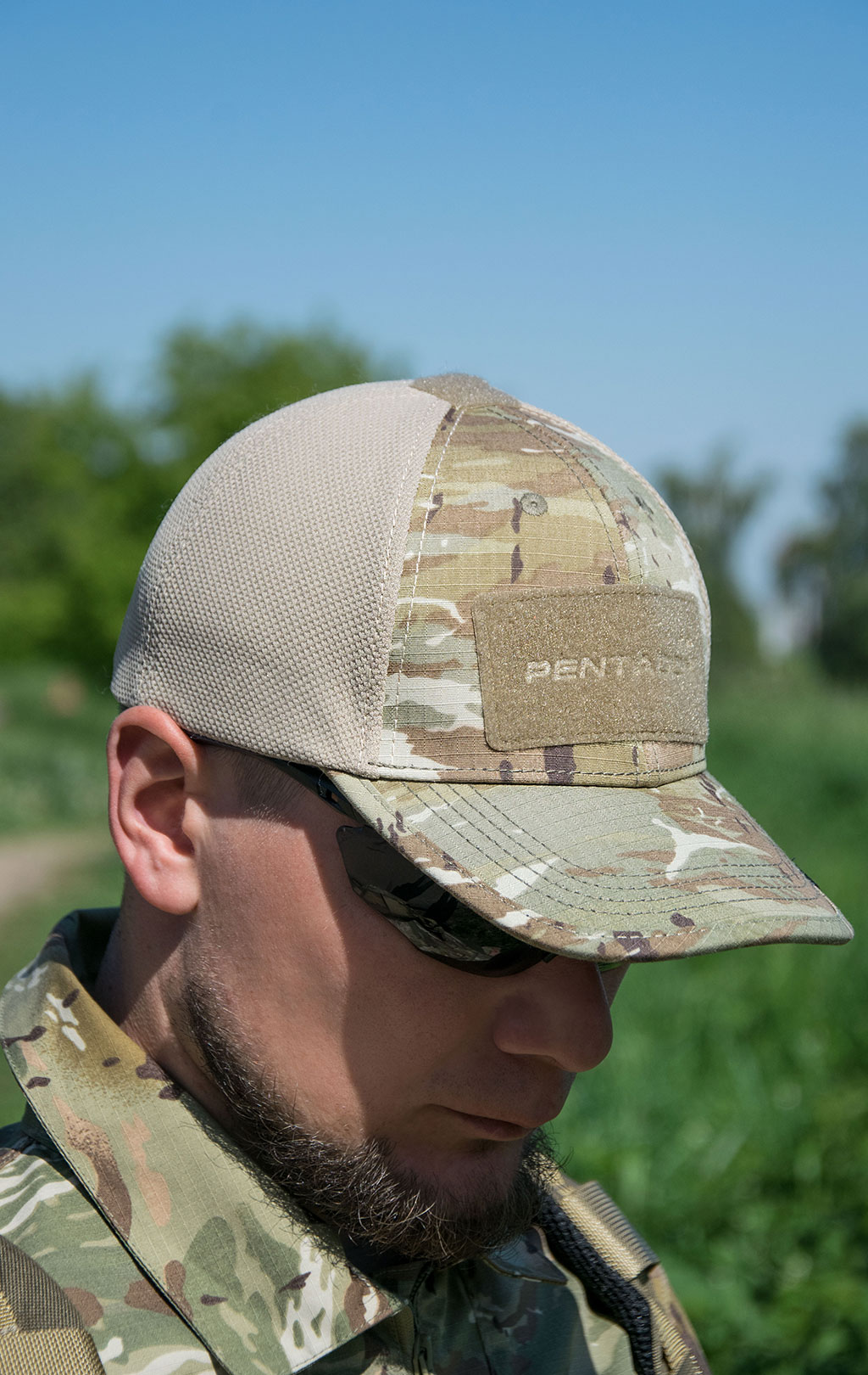 Бейсболка Pentagon RAPTOR BB CAP хлопок35%/полиэстр65% camo-penta 13031-Ca 