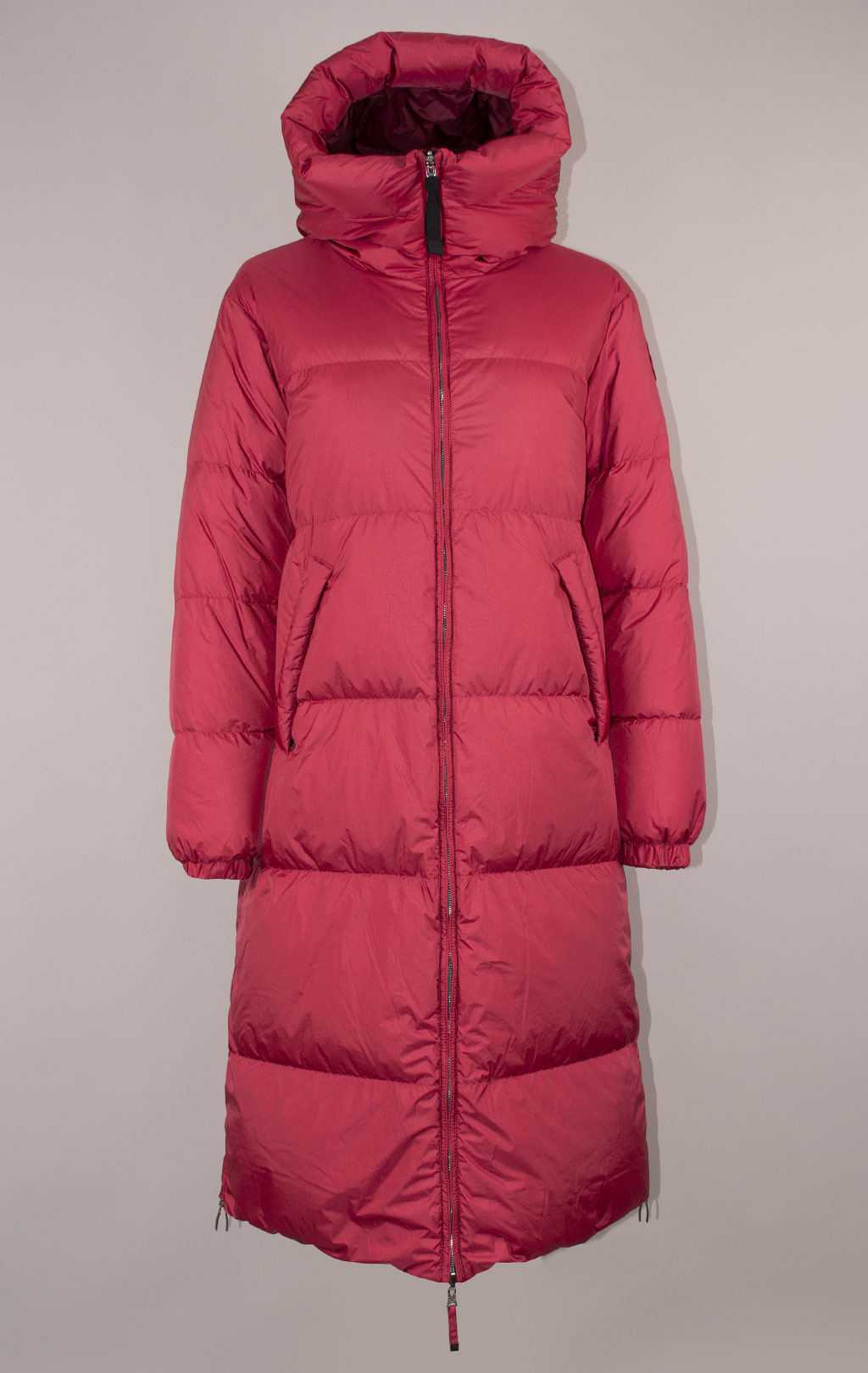 Женское пальто пуховое PARAJUMPERS SLEEPING BAG двустороннее FW 24/25 cerise-amarone 