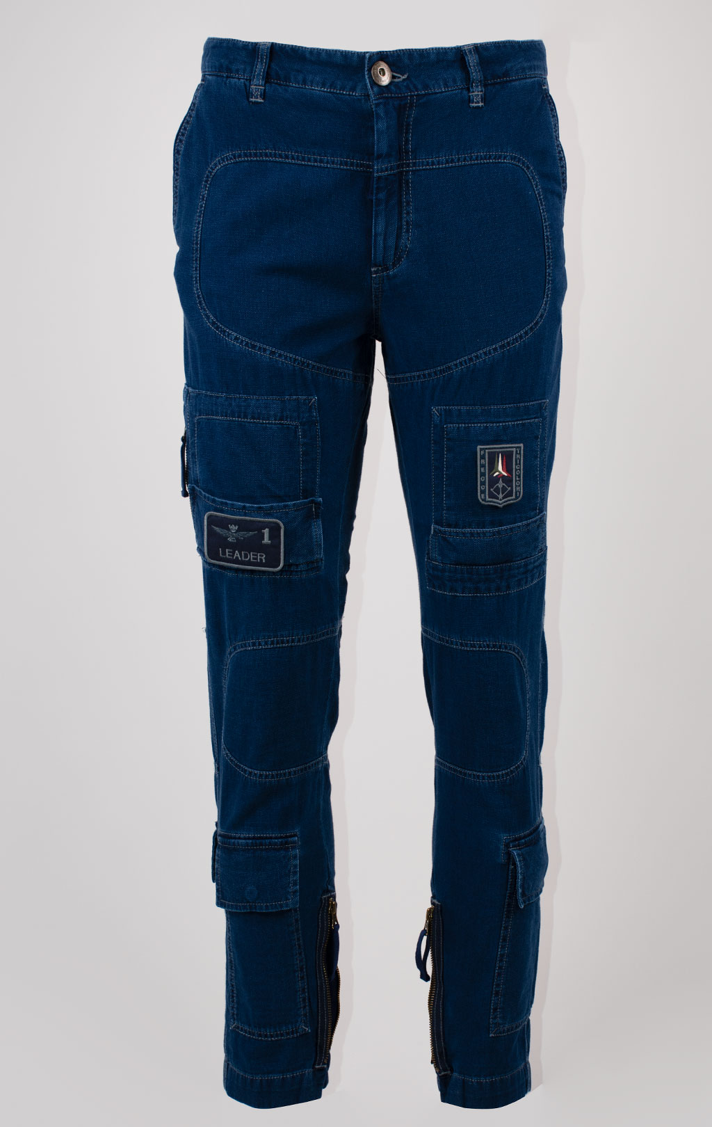Джинсы-карго AERONAUTICA MILITARE ANTI-G SS 25 m/IN indigo (PA 1655) 