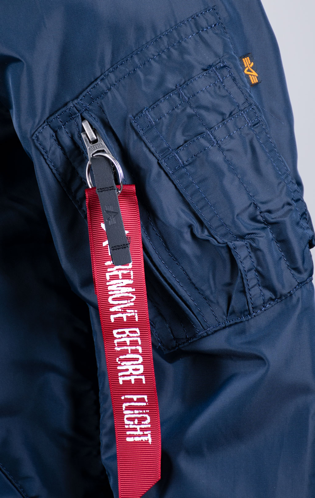 Ветровка-бомбер ALPHA INDUSTRIES MA-1 TT big size rep. blue 