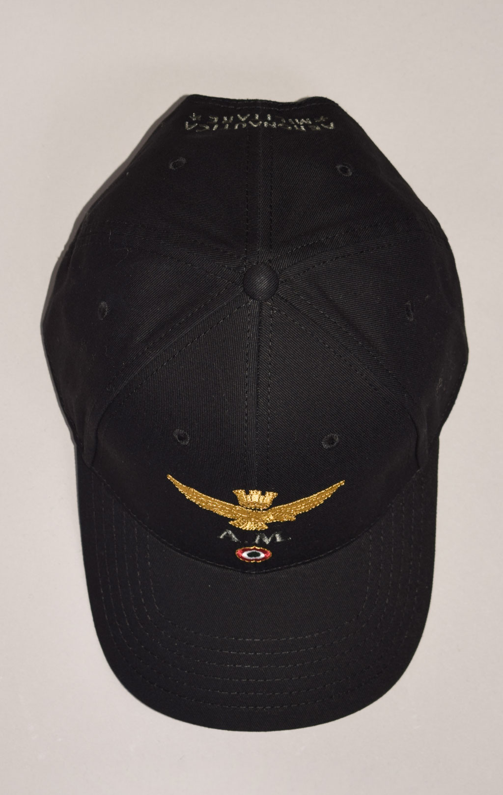 Бейсболка AERONAUTICA MILITARE FW 23/24/CN jet black (HA 1100) 