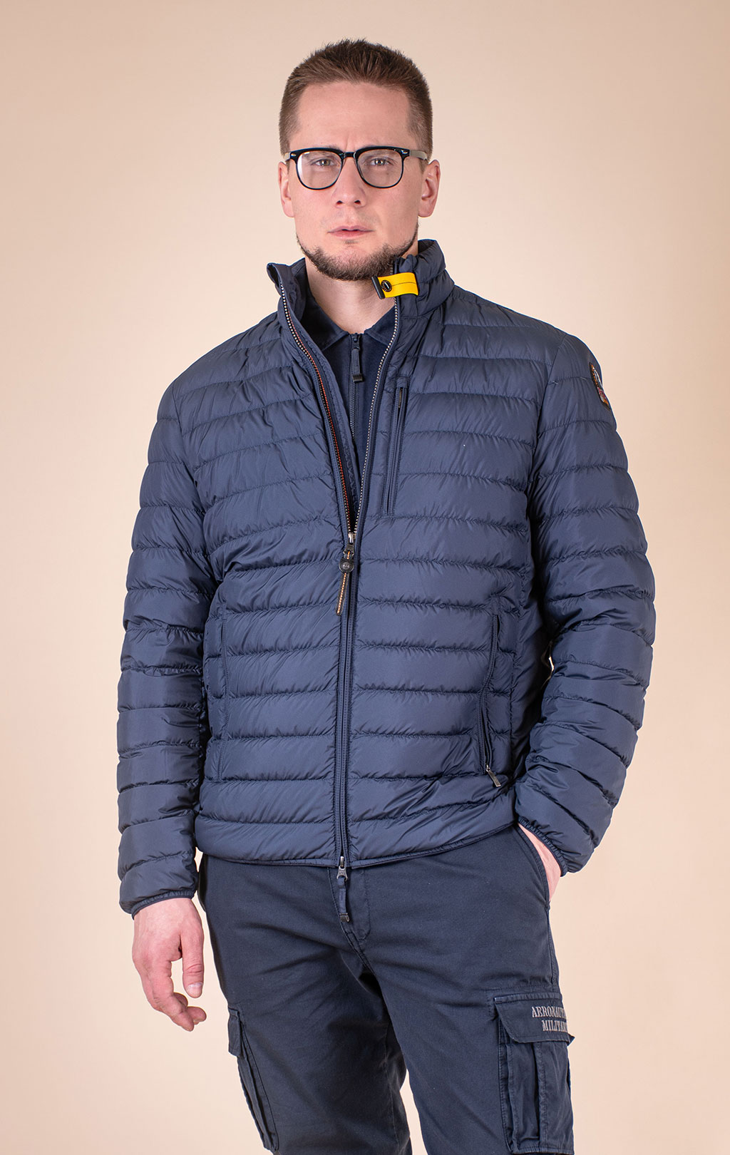Куртка-пуховик лёгкая PARAJUMPERS UGO SS 26 blue navy 