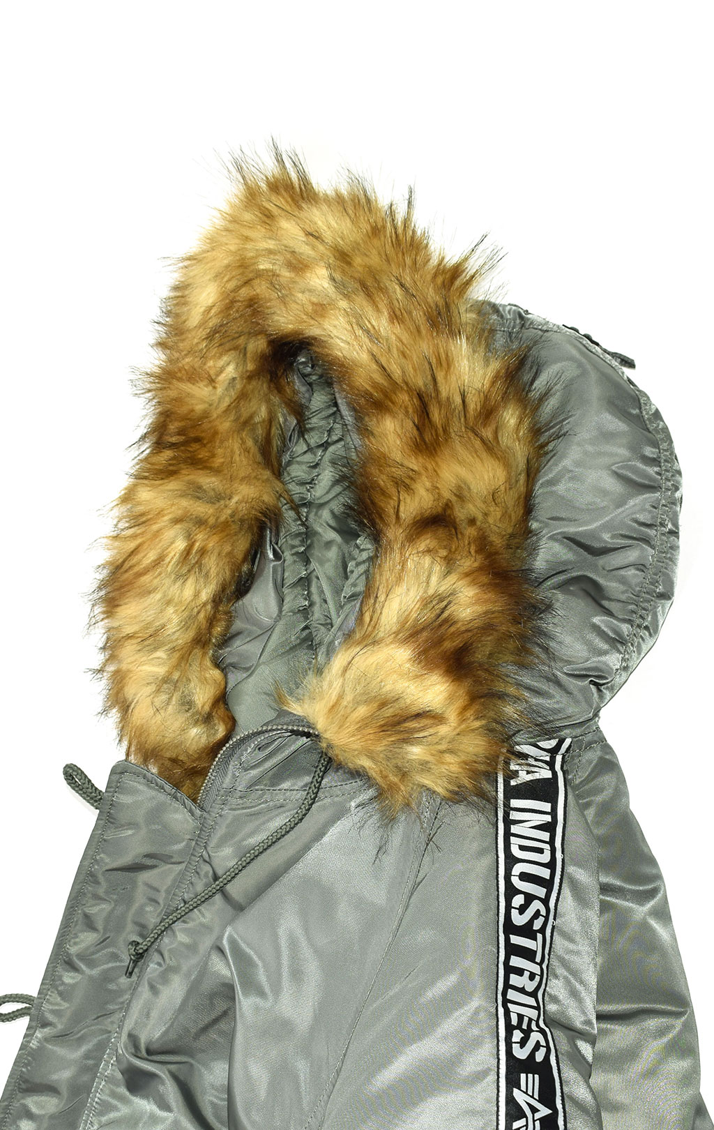 Alpha industries printed tape hoody on sale