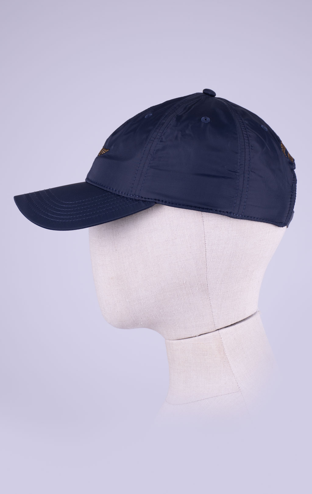 Бейсболка AERONAUTICA MILITARE нейлон/флис FW 26/27/CN blue navy (HA 1263) 