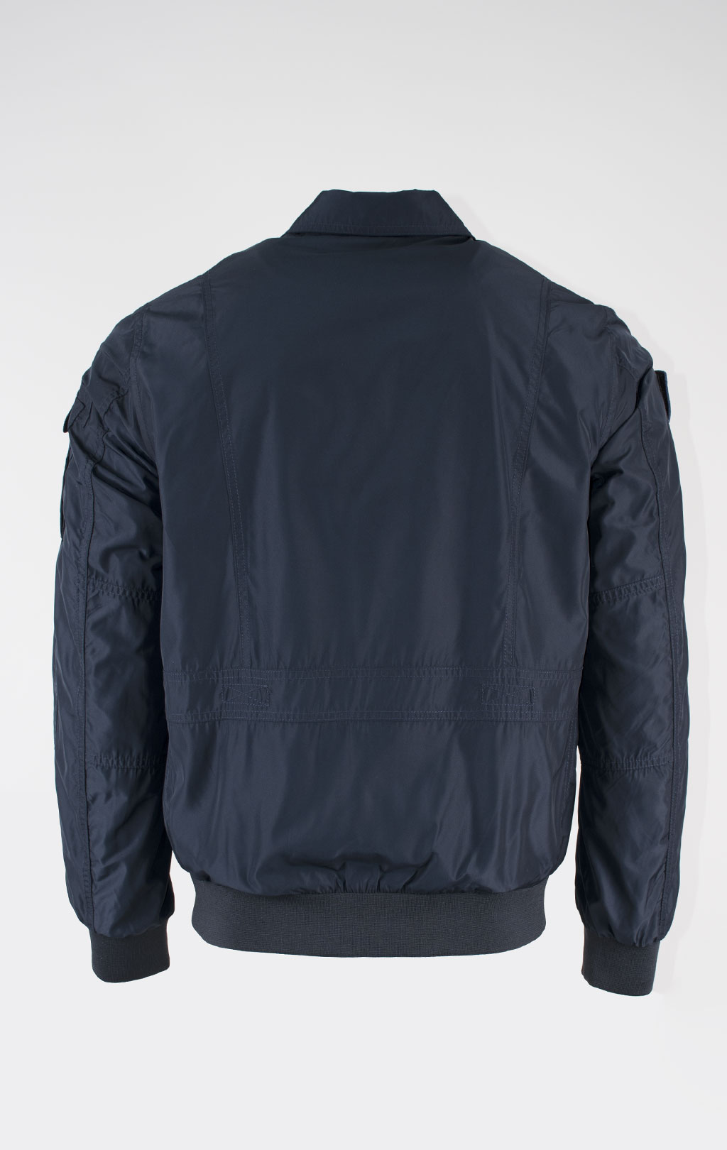 Ветровка-бомбер AERONAUTICA MILITARE big size SS 25 m/BD blue navy (AB 2071) 