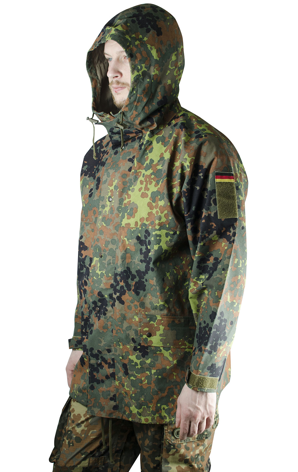 Куртка непромокаемая Gore-Tex (Sympatex) Gore-Tex flecktarn Германия