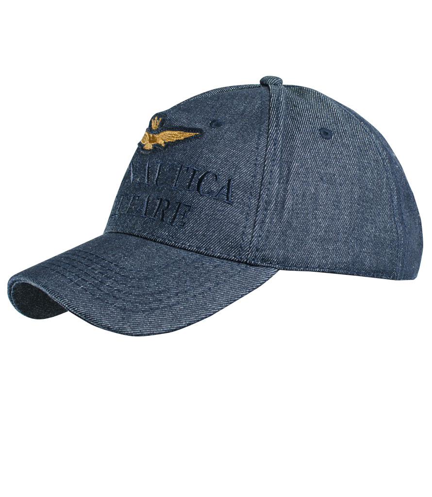 Бейсболка AERONAUTICA MILITARE jeans (HA 941)
