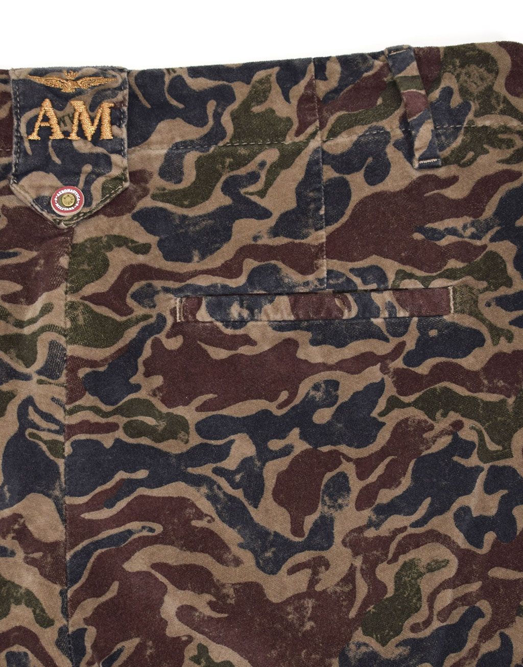 Женские брюки чинос AERONAUTICA MILITARE FW 19/20 camouflage (PA 1371) 