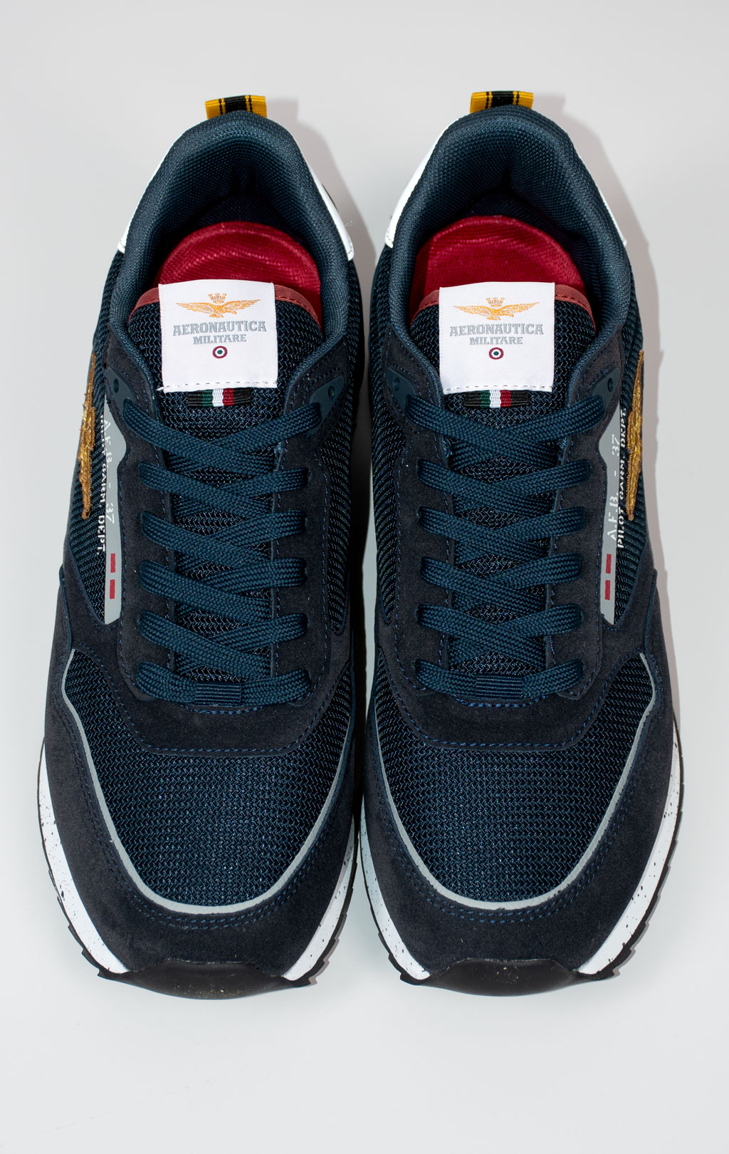 Кроссовки AERONAUTICA MILITARE SS 25/CN blue navy (SC 288) 