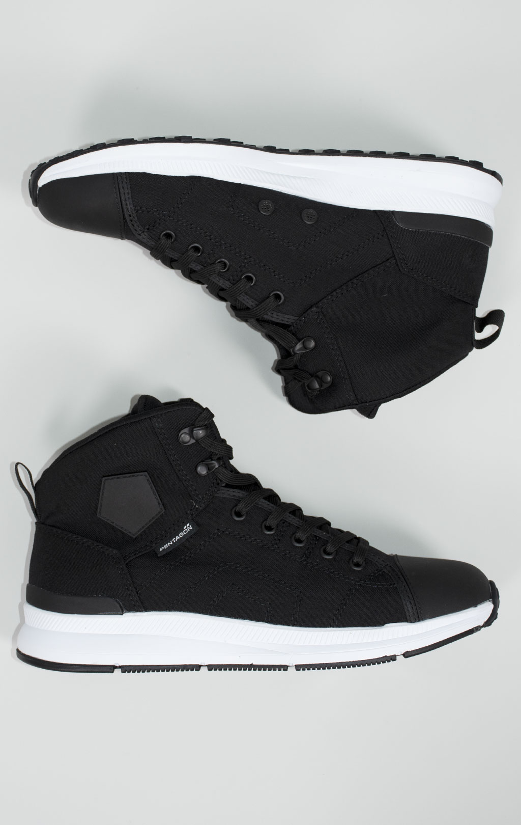 Кеды тактические Pentagon HYBRID 2.0 WHITE SOLE black 15038 2.0 