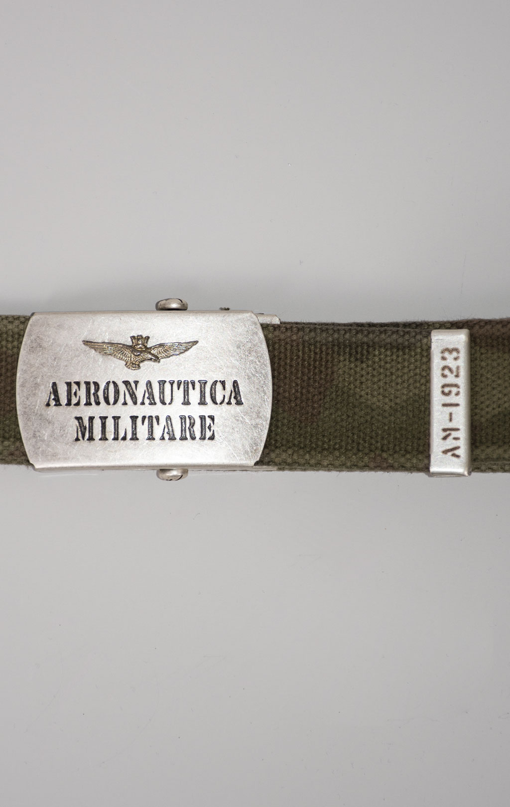 Ремень тканевый AERONAUTICA MILITARE SS 24/IT military green camo (CI 303) 