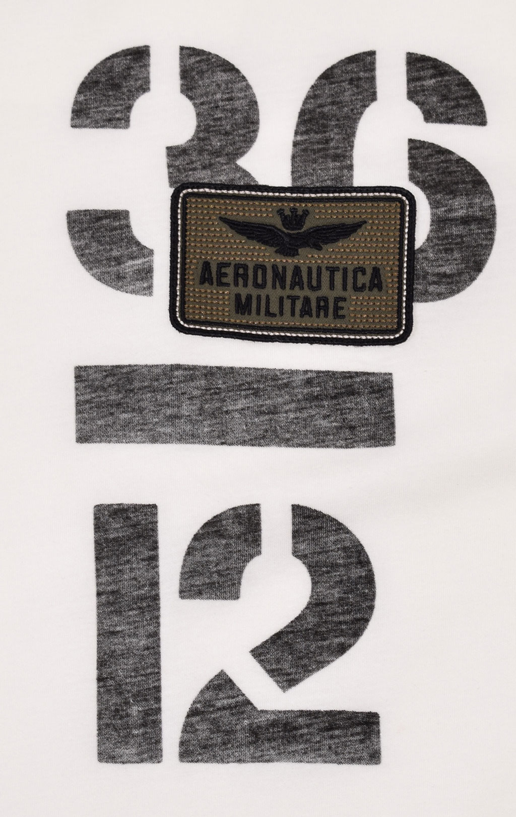 Футболка AERONAUTICA MILITARE SS 21/TR off white (TS 1868) 