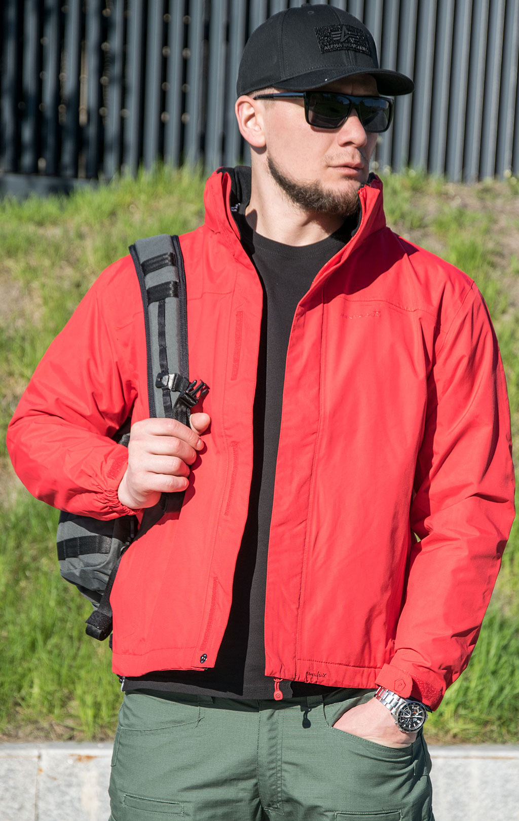 Куртка дождевая Pentagon ATLANTIC PLUS RAIN red 07011 