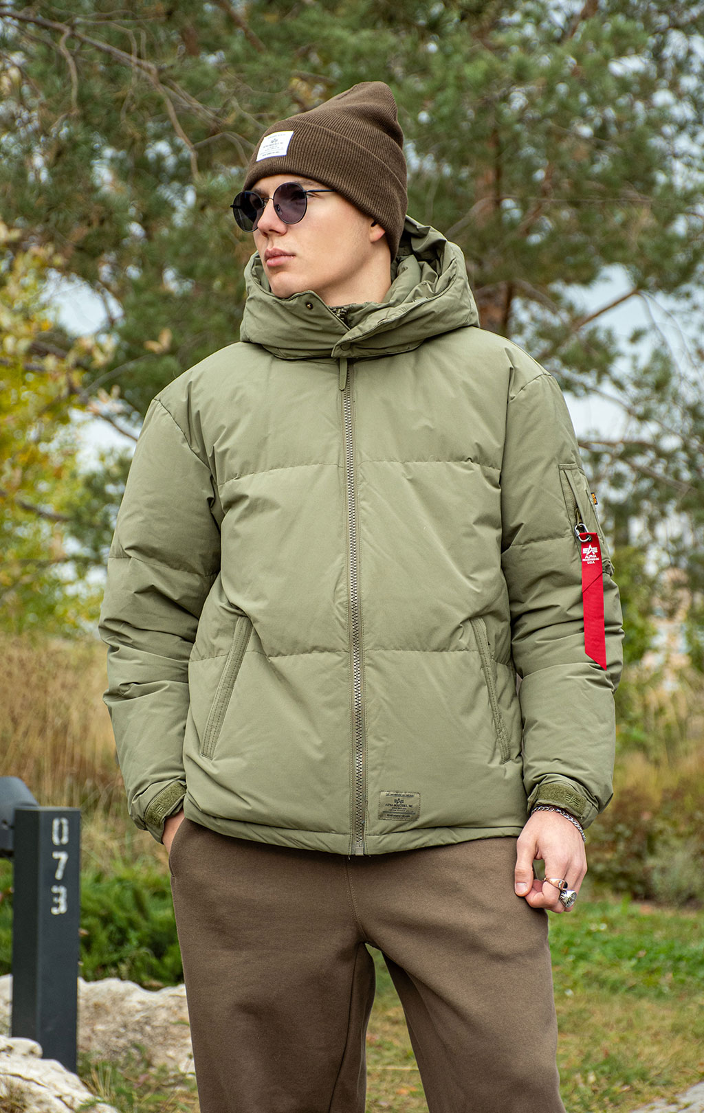 Куртка ALPHA INDUSTRIES PUFFER PARKA FW 25/26 OG-107 green 