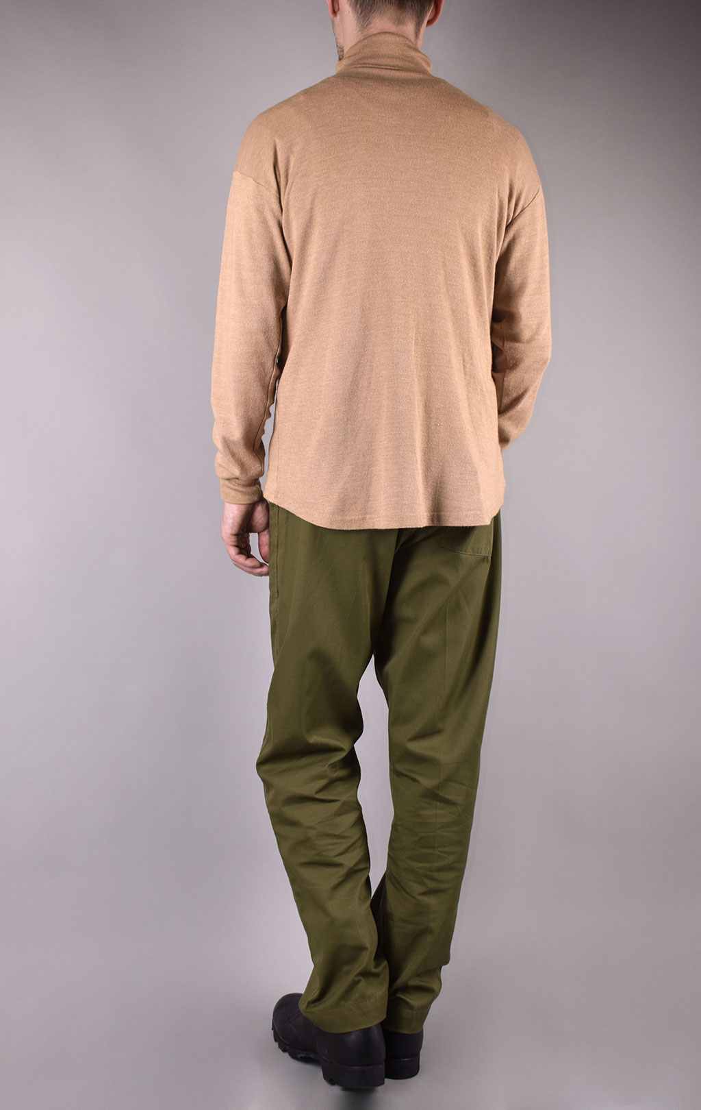 Футболка армейская Field Shirt FR zipp beige Англия