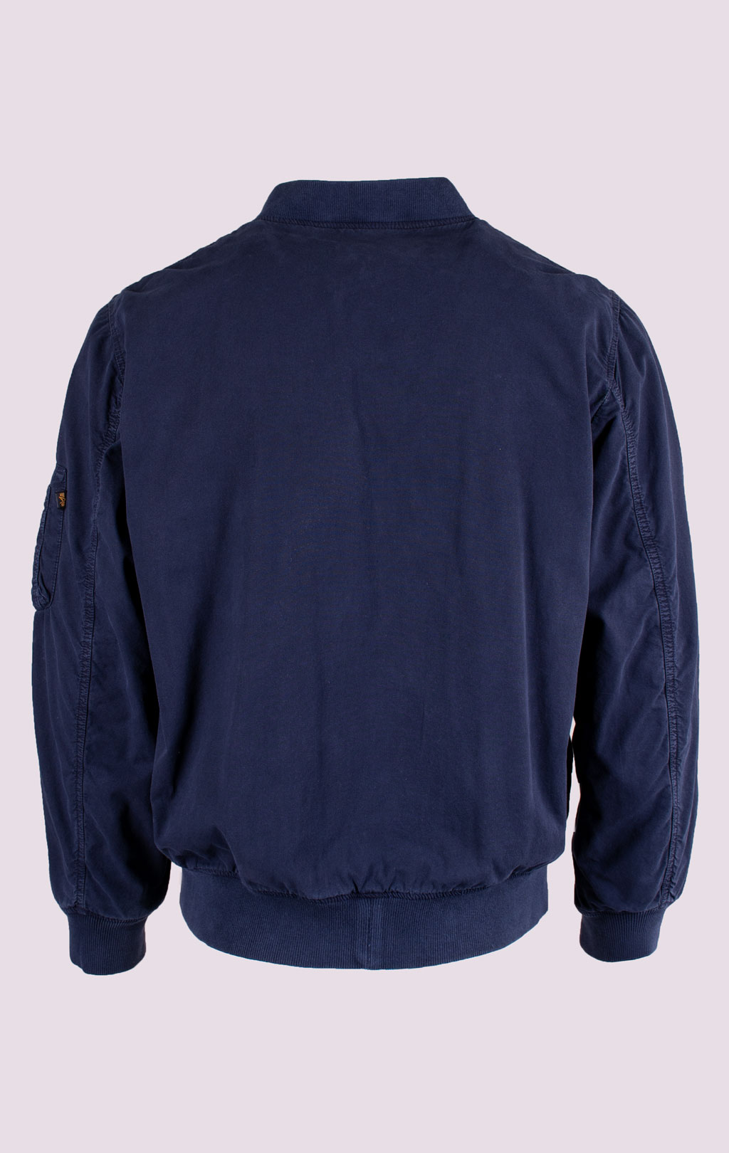 Бомбер-ветровка ALPHA INDUSTRIES US NAVY DECK HOOKED MOD JACKET SS 24 m replica blue 