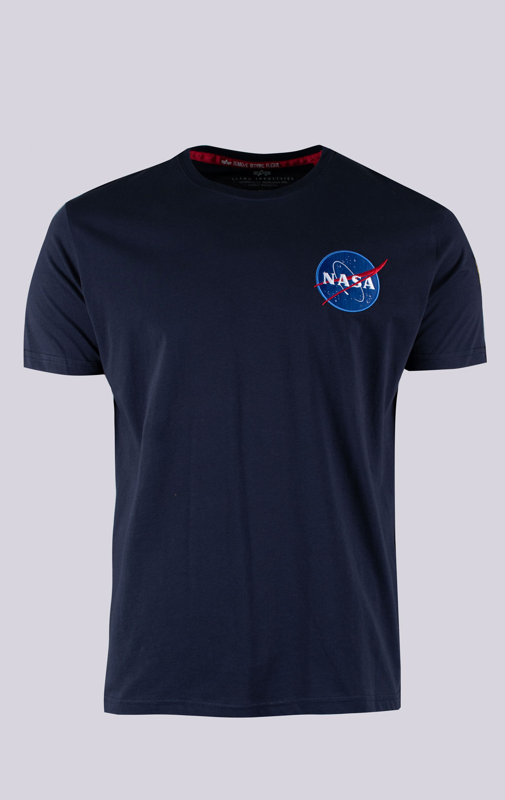 Футболка ALPHA INDUSTRIES NASA SPACE SHUTTLE T rep. blue 