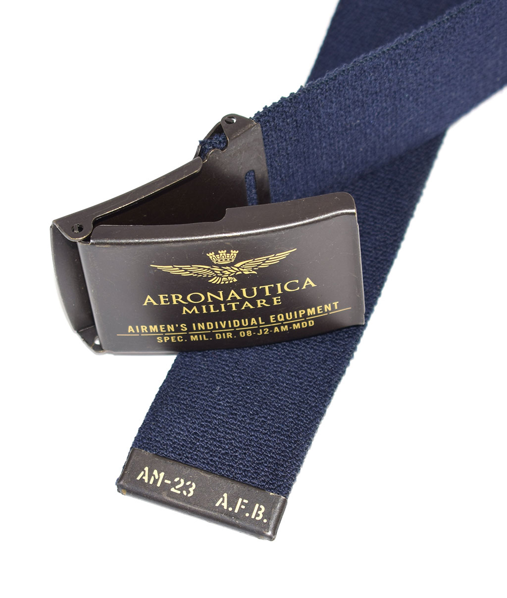 Ремень эластичный AERONAUTICA MILITARE SS 20/IT blue navy (CI 261) 