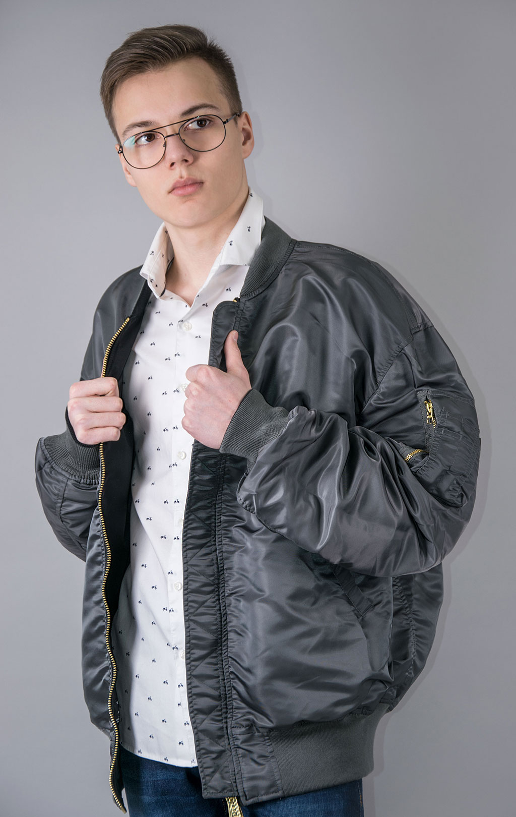 Ветровка ALPHA INDUSTRIES GEN-II FLIGHT JACKET L-2B SS 23 m black 