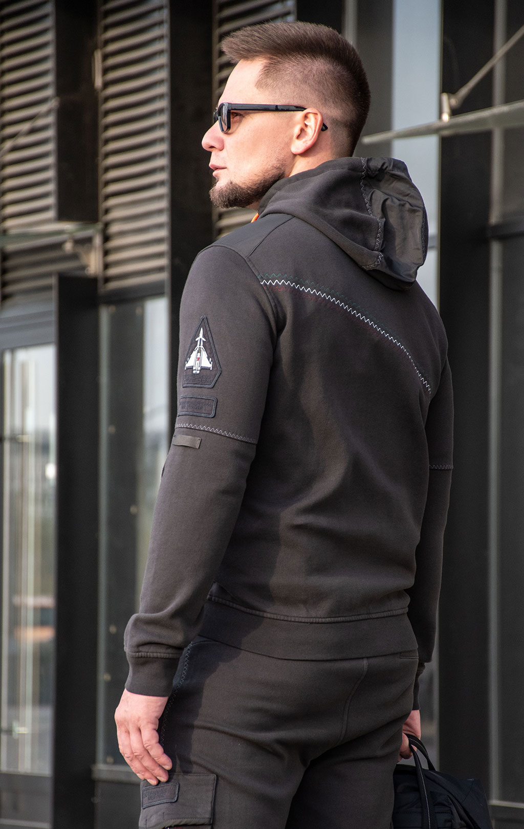 Толстовка AERONAUTICA MILITARE FW 24/25/TR dark musk (FE 1940) 