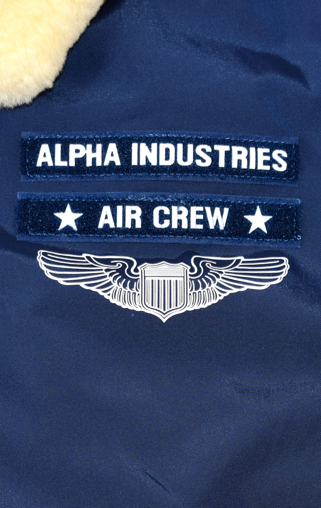 Куртка-пилот ALPHA INDUSTRIES INJECTOR-III AIR FORCE new navy 