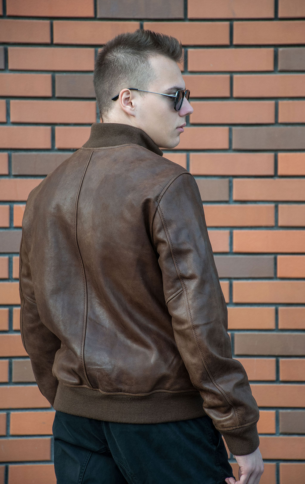 Куртка BLAUER BALDWIN кожа FW 24/25 caffe arabo (LO1394) 