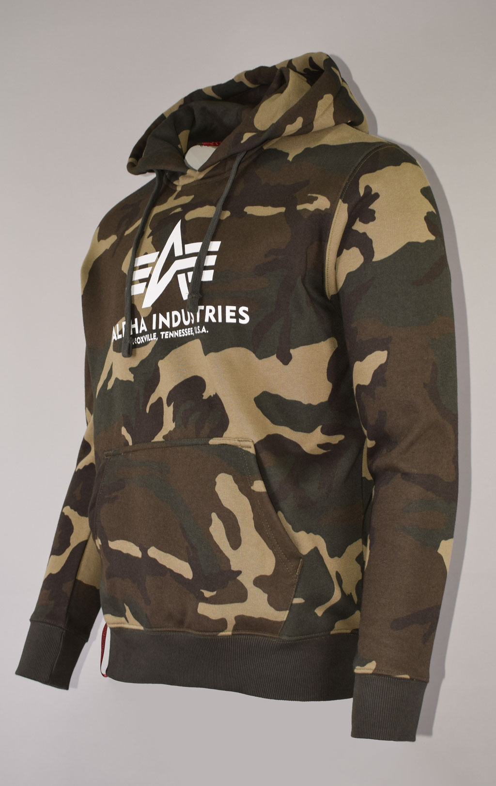 Толстовка ALPHA INDUSTRIES BASIC HOODY camo woodland 65 