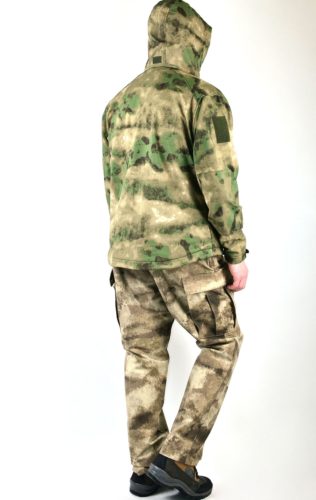 Куртка тактическая Mil-Tec SCU 14 Soft Shell green camo 